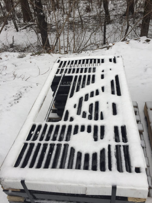 grilles d'arbres clé de sol